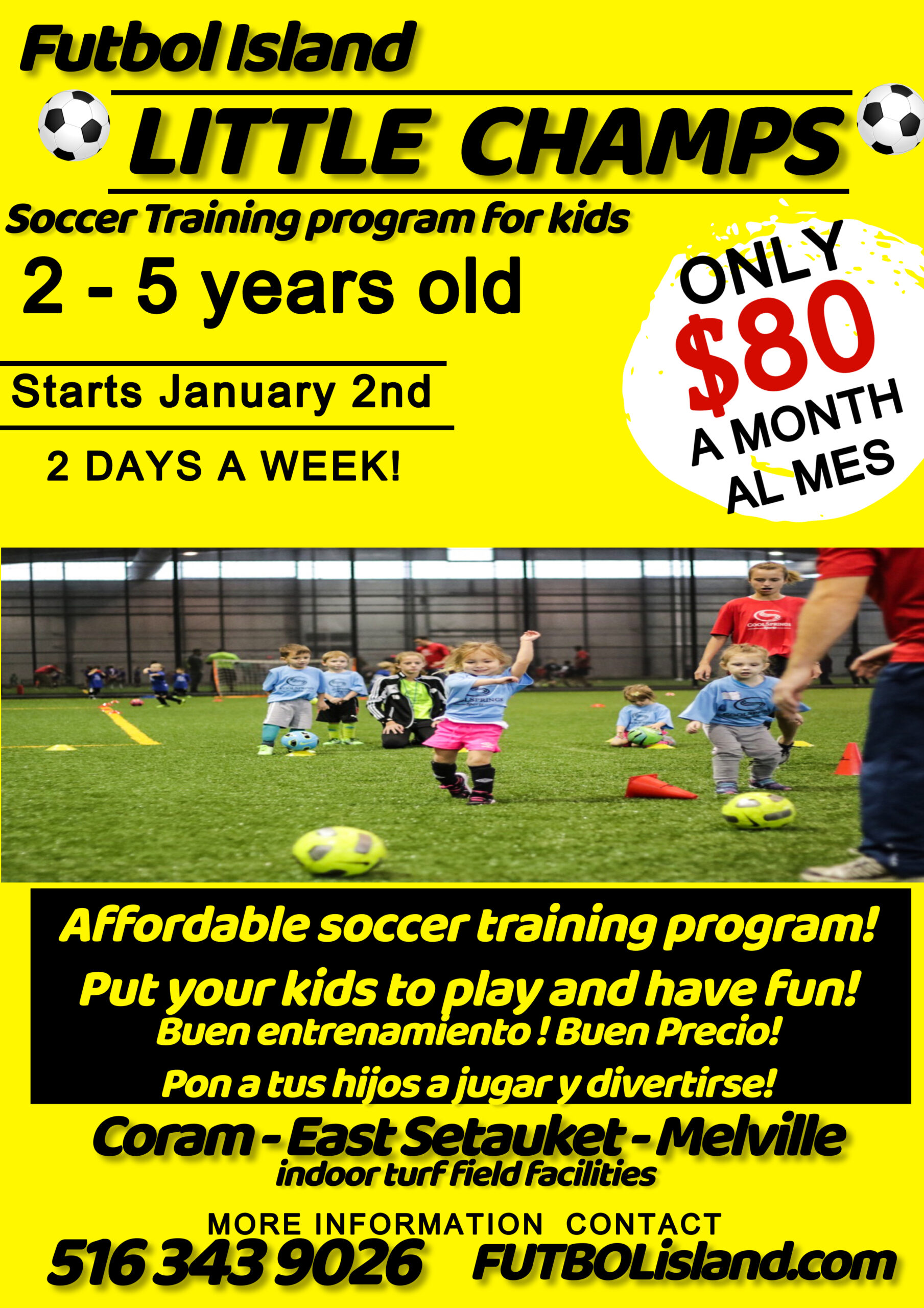 Soccer training program little champs