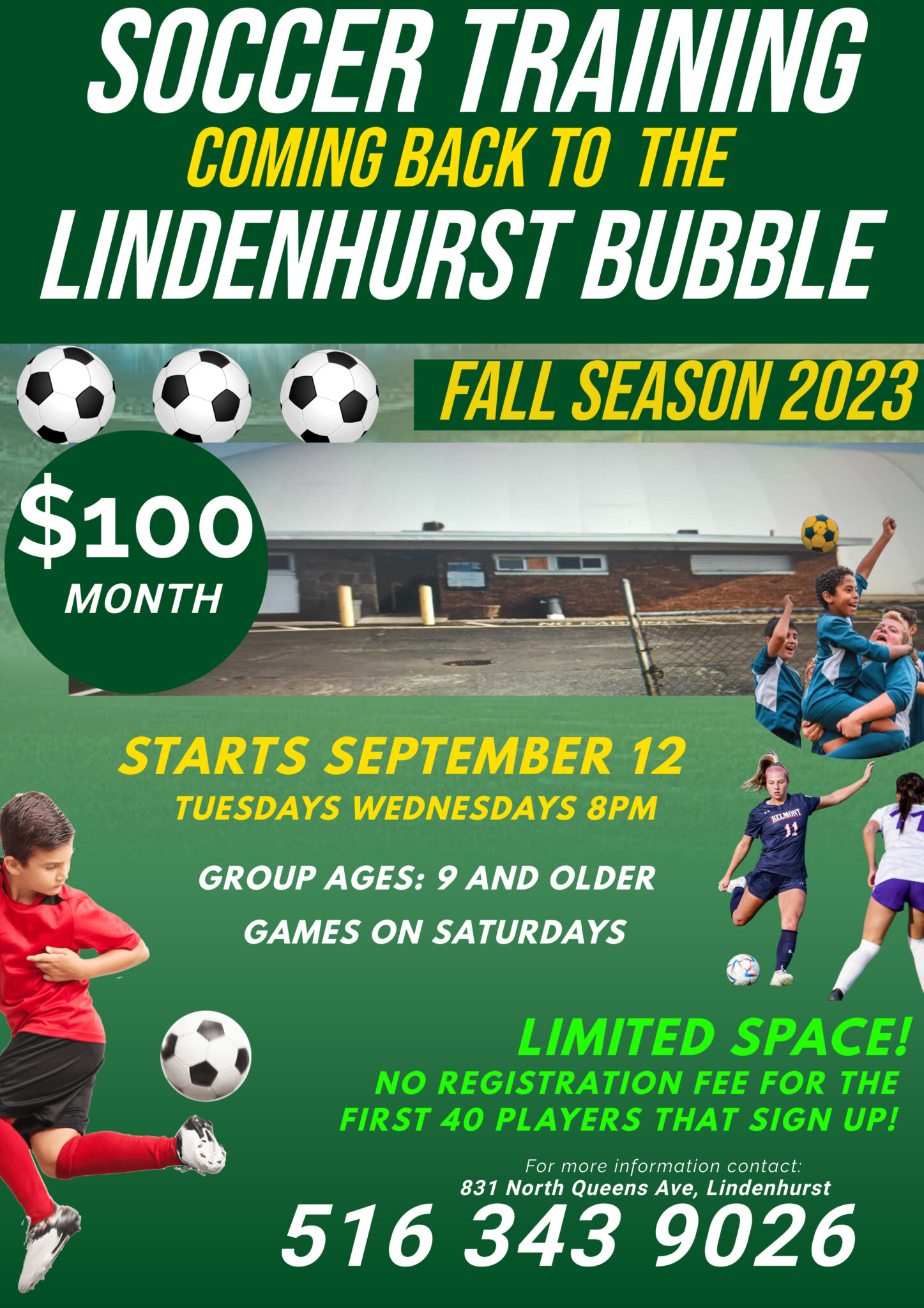 lONG ISLAND’S SOCCER CLUB FOR ALL