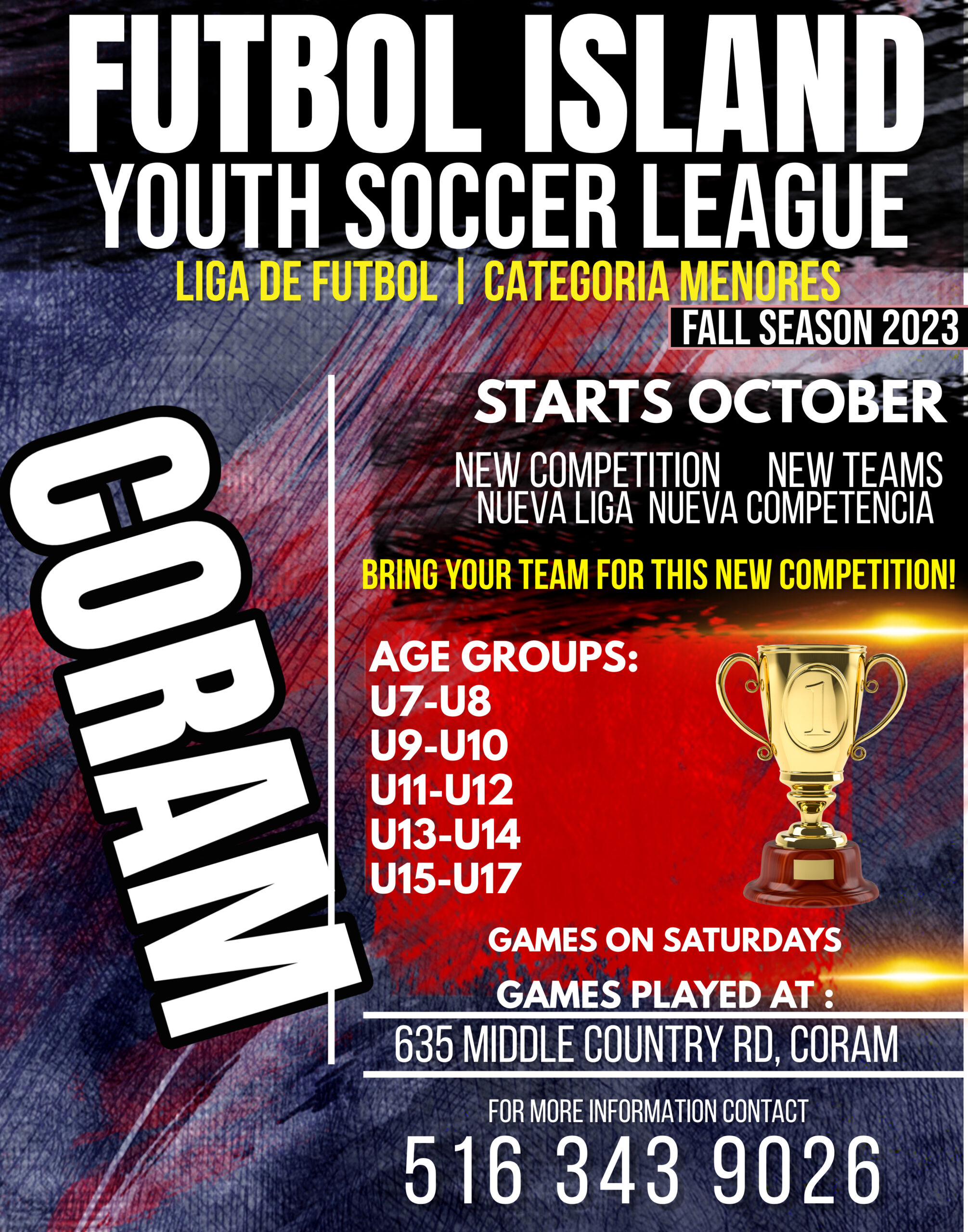 CORAM YOUTH LEAGUE