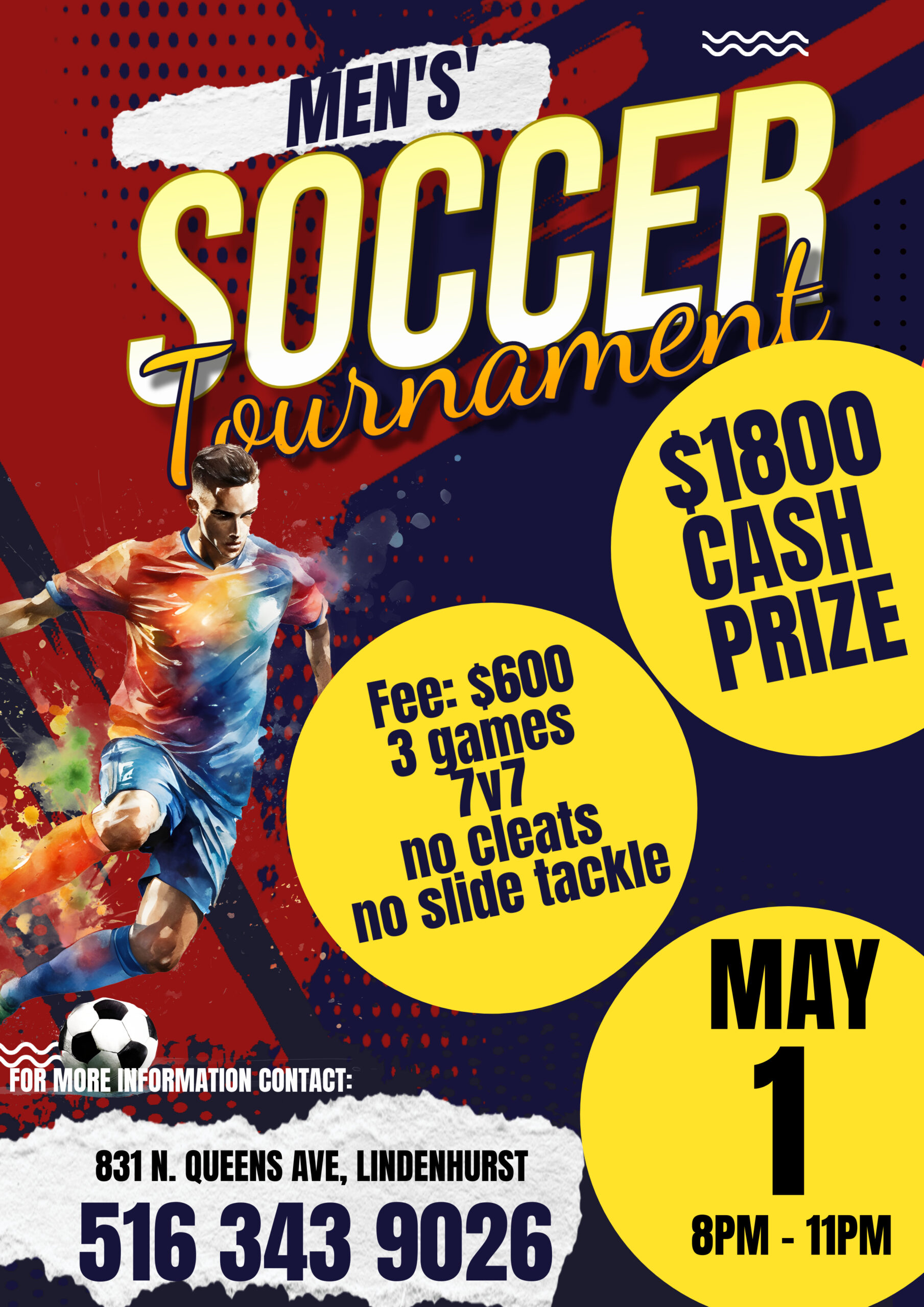 Soccer Tournament Poster Flyer
