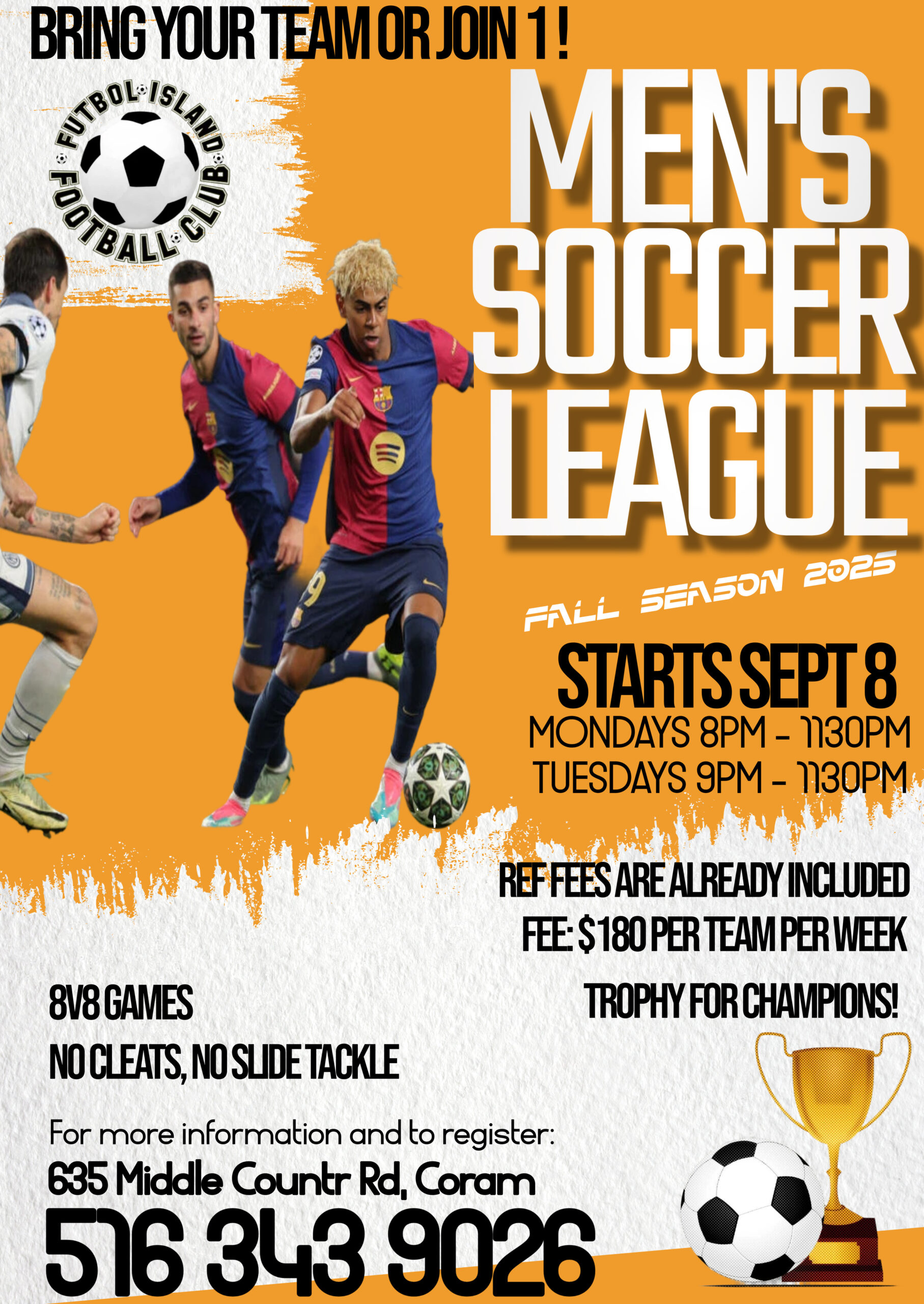 Football Games Flyer