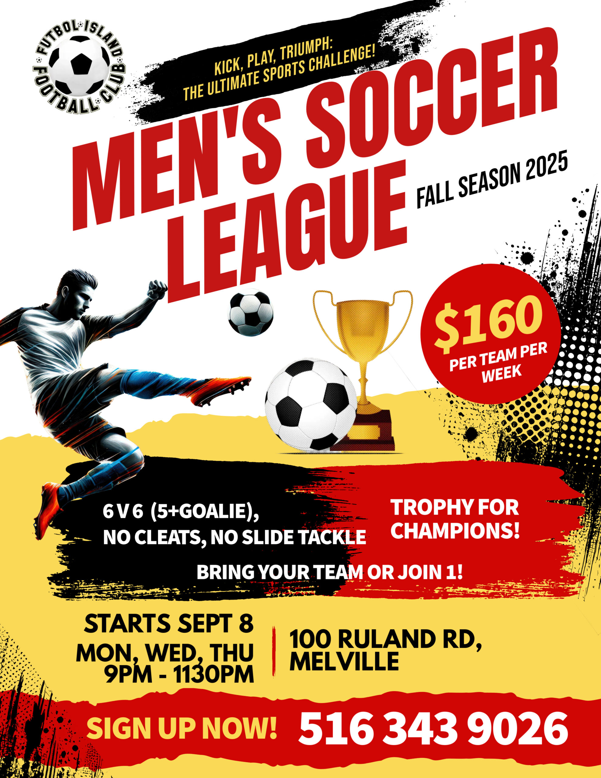 Soccer Tournament Flyer Poster