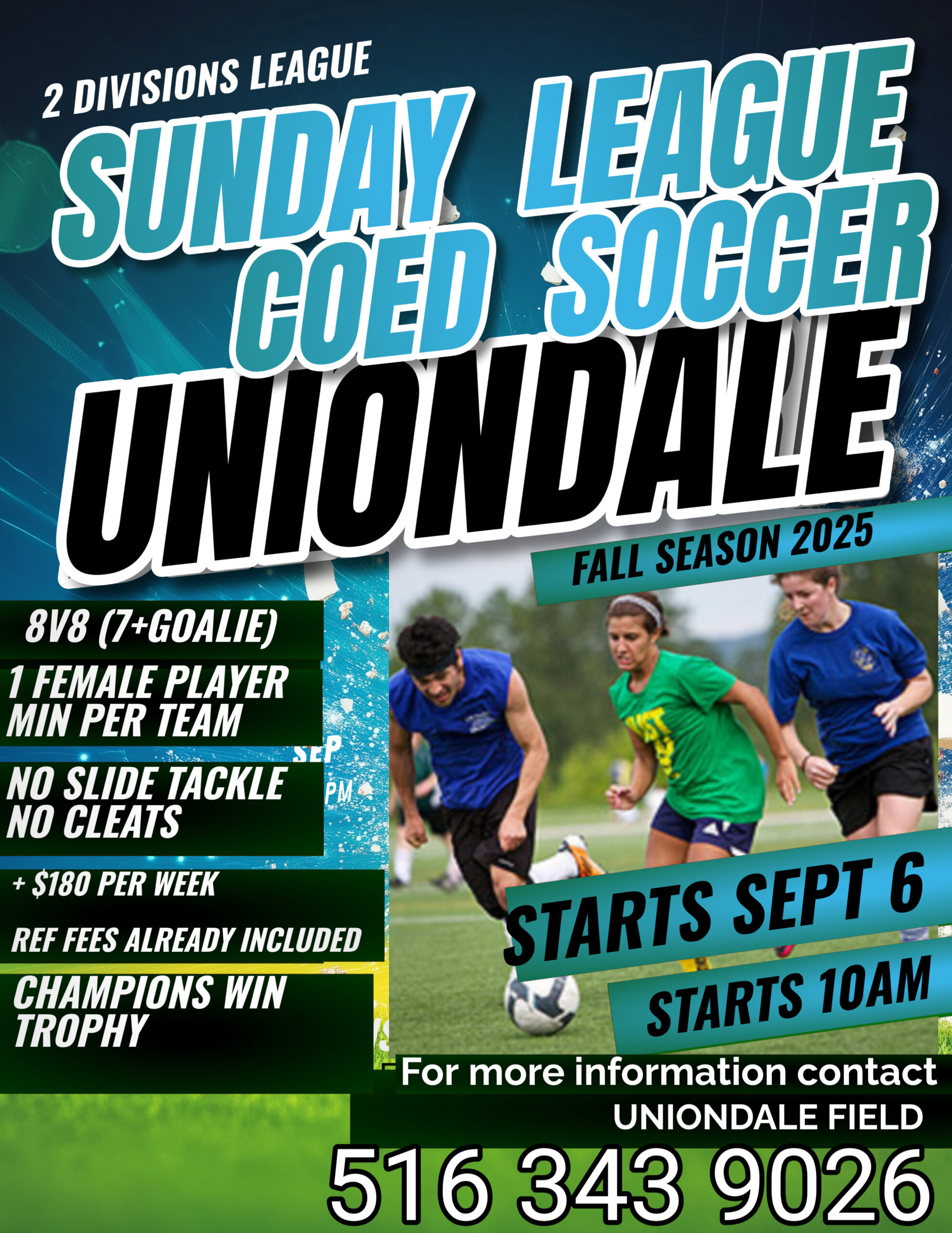 Yellow 3d Soccer Try-outs Poster (3) (4)