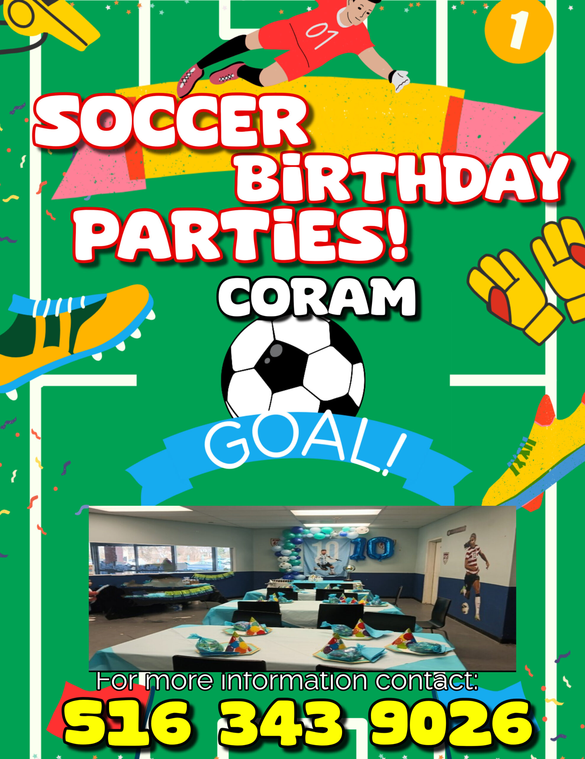 Invitacin de cumpleaos de ftbol soccer (1)