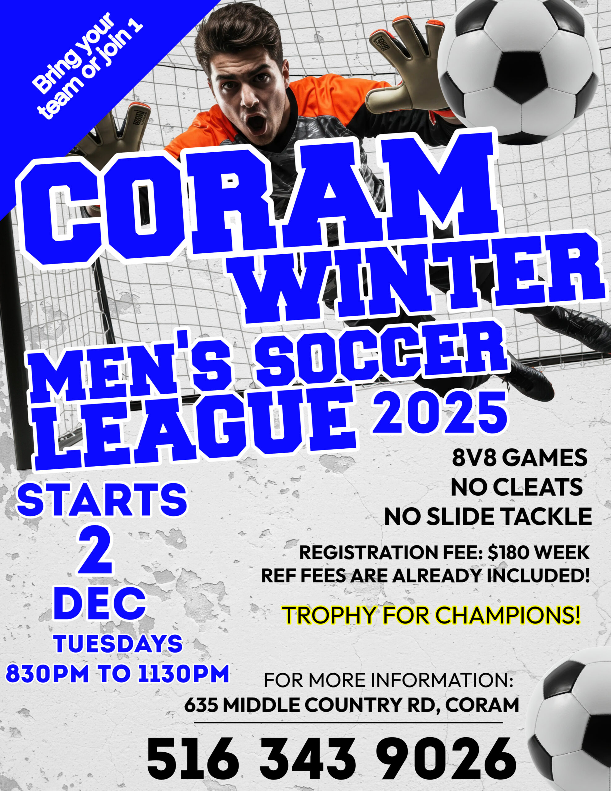 White Grunge Goalkeeper Poster (1) (2)