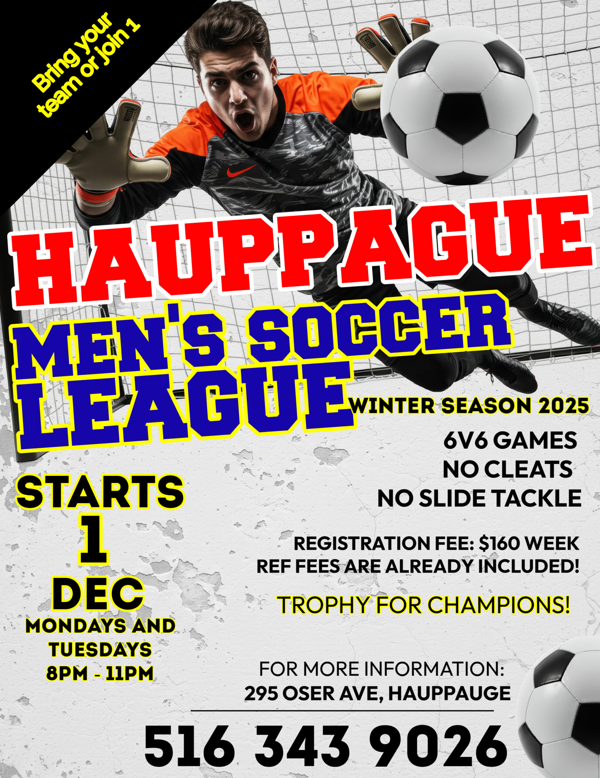 White Grunge Goalkeeper Poster (2) (1)