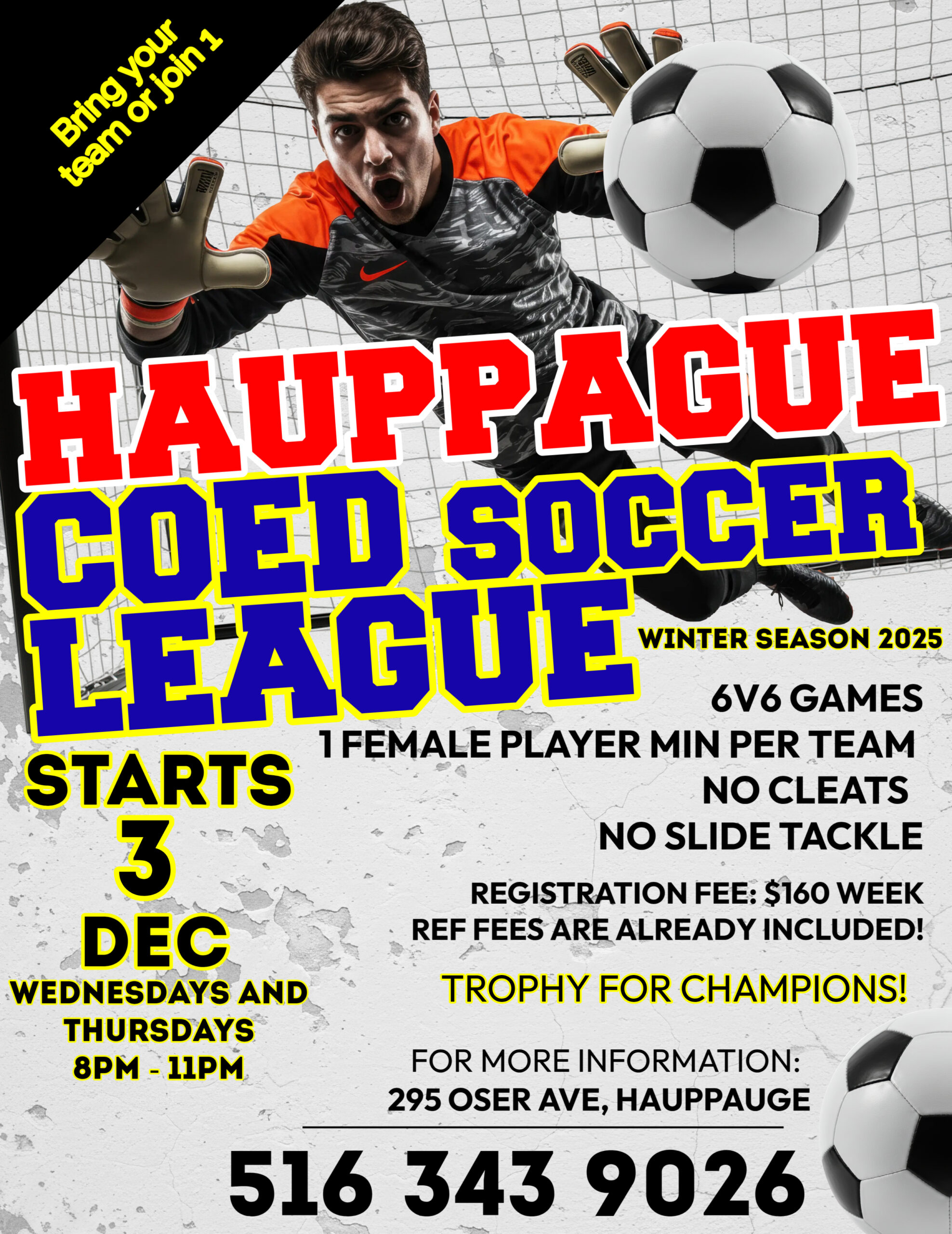 White Grunge Goalkeeper Poster (3) (3)