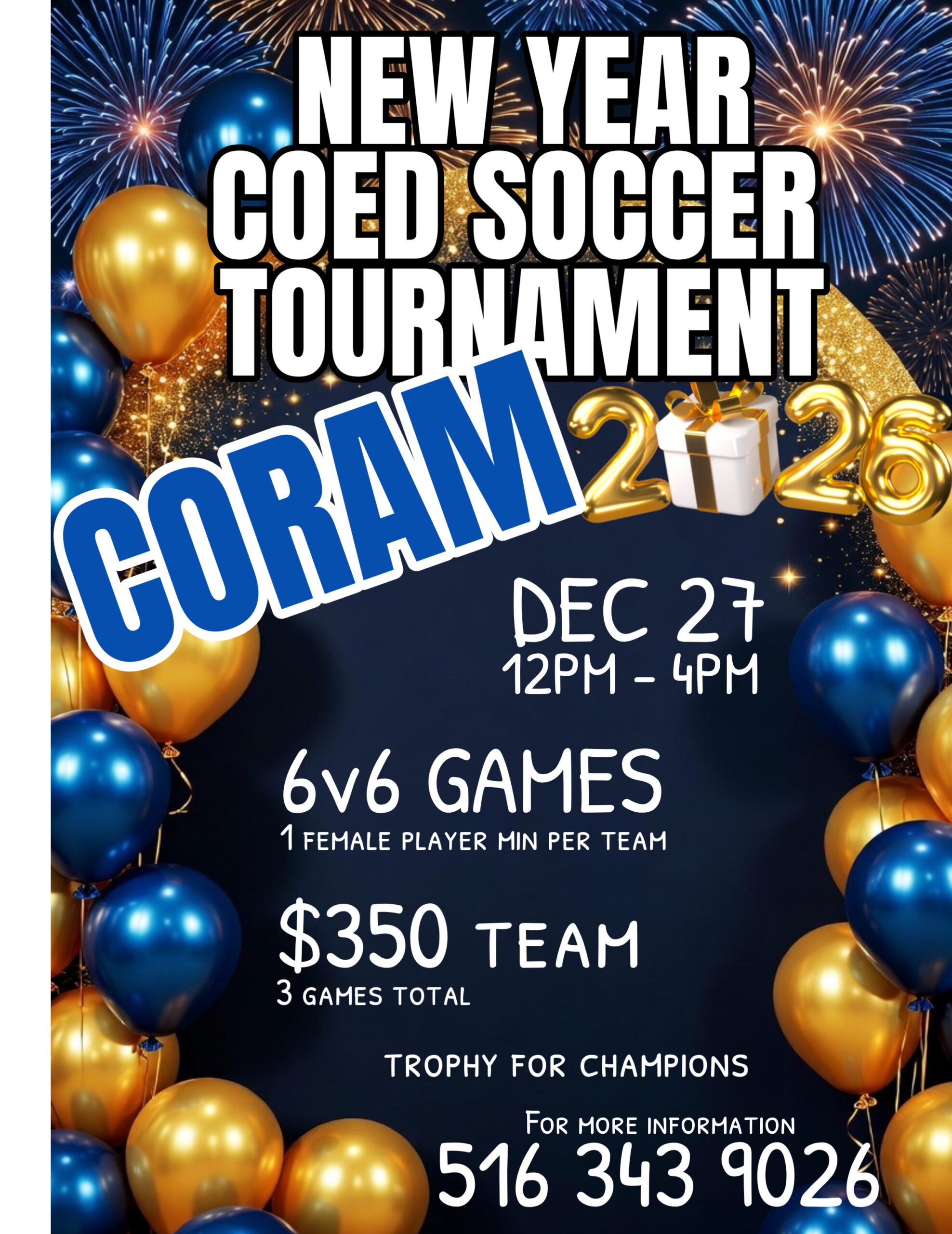 Happy New Year template 2026