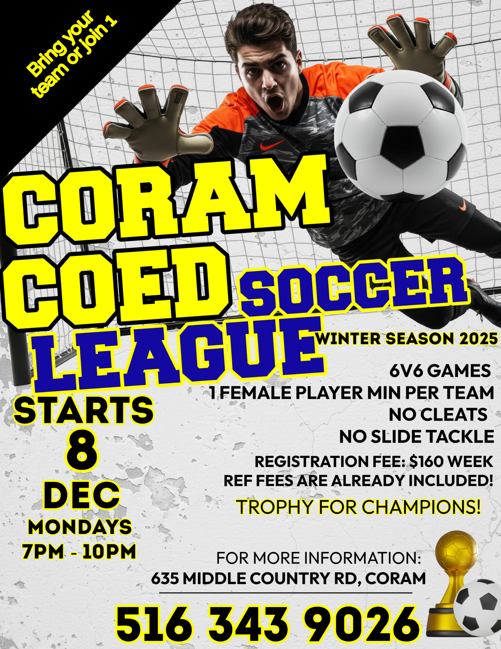 White Grunge Goalkeeper Poster (1) (4)