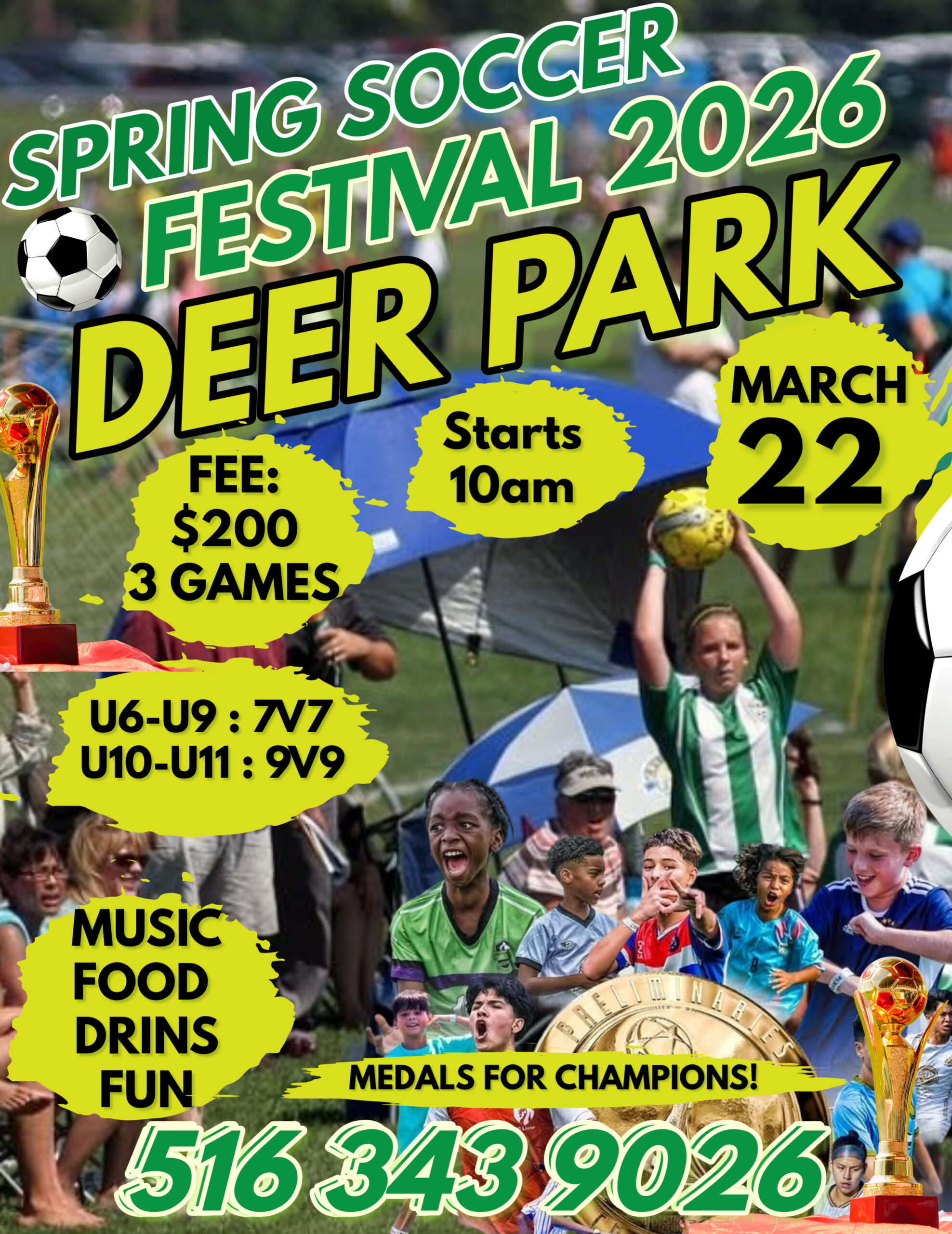 Junior Soccer Camp Flyer